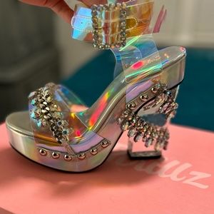 SUGAR THRILLZ- iridescent platforms